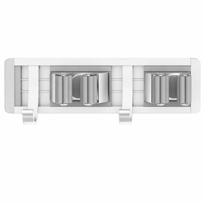 neatmethod® Broom Holder Wall Mount, 4 Racks 5 Hooks